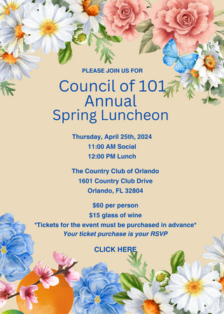 101 Annual Spring Luncheon