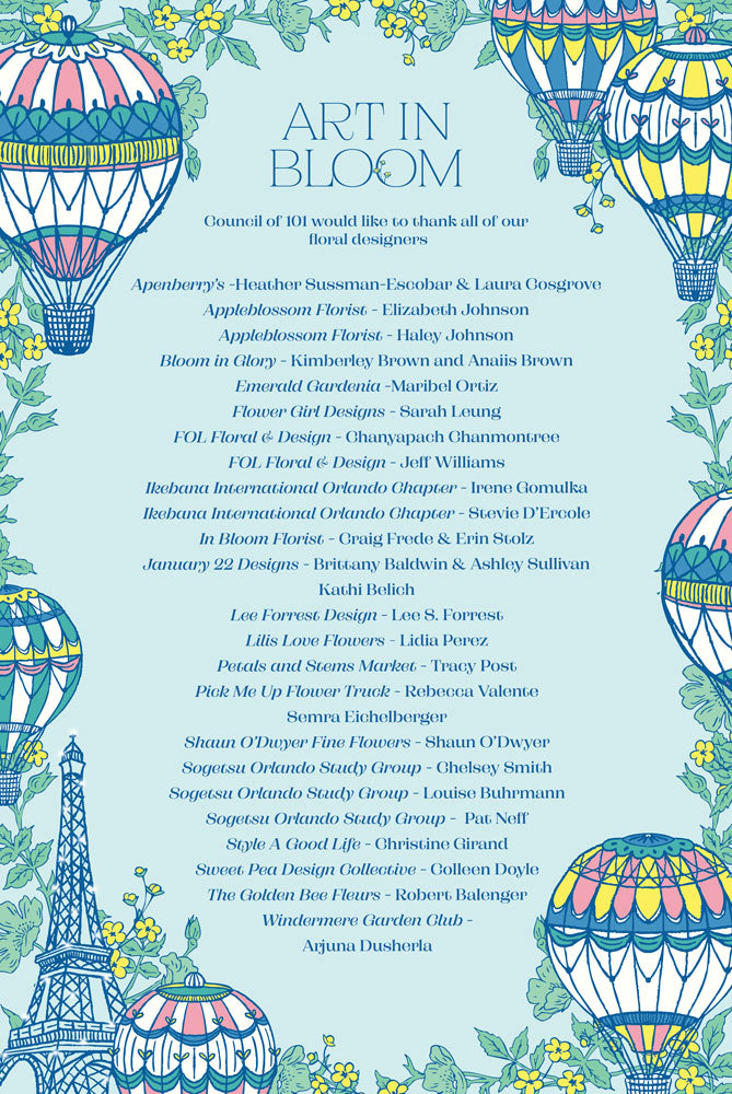 Art In Bloom 2025 – Council of 101 Orlando